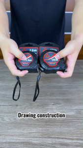 【Inches Scale】Mitsushi 10M Steel Measuring Tape Levels Tape Measure with inches Industrial Auto Lock Metro Self-locking Steel Meter tape measure heavy duty measurement tools Levels