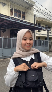 Tas Selempang Pria dan Tas Dada Tapaxco Alexa Chestbag: Casual Local Brand Cordura