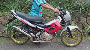 DAENG Knalpot Racing Mx135 Mx King Sonic Supra Gtr150 Satria Fu Kobra Tembak bulan