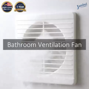 COOL POWER Window Ventilation Exhaust Fan - Bedroom Living Room Toilet Bathroom - 4/6/8" - Kipas Ekzos Bilik Air - Guaranteed No Lost Parcel - Fast Shipping