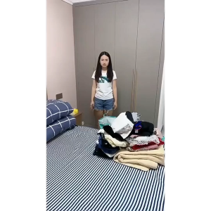 C63 Túi đựng quần áo chăn màn vải canvas không thấm nước giỏ đựng đồ đa năng CINDY