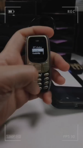 Wholesale BM10 Small Mobile Phone Earphone Voice Changer Dialer Auto call recorder 2SIM Mini Unlocked Cellphone