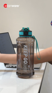 Elianware 1.2Ltr & 1.5Ltr Tumbler Botol Air Sport Water Bottle with Strap