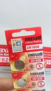 Pin 1620 hãng Maxell 3V Nhật CR1620 dùng cho chìa khóa thông minh hãng xe Lexus Toyota Suzuki