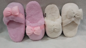 Dreamtoys96 Sandal Slop Pita Sandal Rumah Anti Slip Motif Polos Pita Lucu
