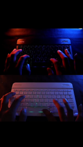 Keyboard Mouse Set Wireless Bluetooth 10 inch For Laptop PC Tablet Mobile Phone