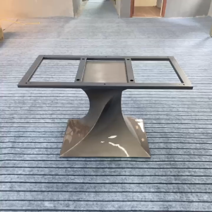 MERAKEE Sintered Stone Dining Table Customization Color Tabletop Fiberglass Grey/Khaki Leg Dining Room Furniture PV19