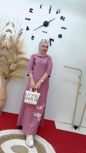 GAMIS WANITA BY NABIL ERROR TERBARU // KEKINIAN PREMIUM LD 105