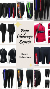 Celana Sepeda 3/4 Dengan Busa Padding Tebal Bahan Lycra CSP34