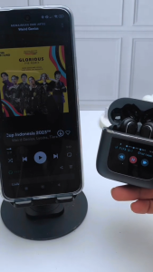 COD TACAO YX27 Earphone Bluetooth 5.4 Touch Screen Nirkabel ANC Noise Reduction Headset HIFI Stereo LED Display Full Bass