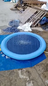 HHsociety  สระน้ำเด็ก สระน้ำพุเด็ก ของเล่นเด็ก ถาดน้ำพุ  ของเล่นเด็ก สระน้ำ ของเล่น สระน้ำพุ ขนาด170cm กับ 100cm