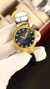 Kado Ultah For Wanita Jam Tangan Cantik SKMEI 2165 Kuarsa Kulit Original Anti Air