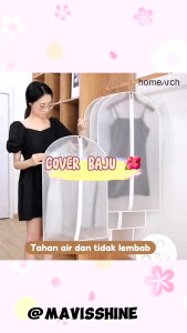 Cover Baju Peva Waterproof Anti Air dan Debu 60x120