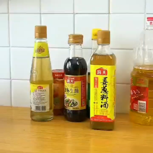 Dispenser minyak cuka kecap tempel dinding/Dispenser cairan dapur