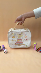 Boxy Bag | Tas Ransel Kado Ultah anak Hampers Souvenir Custom desain Premium Full Digital Printing