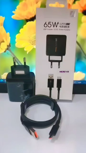 Charger HP OPP 65W Super VOOC Power Adapter Support Fast Charging