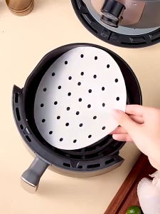 100pcs Kertas Dimsum Kain Kukusan Dimsum Air Fryer Kain Dimsum Kukus Alas Kukus Anti Lengket