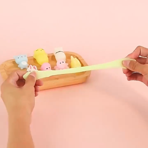12PCs Squishy mainan lucu hewan mainan bantuan hadiah bantuan mainan meremas