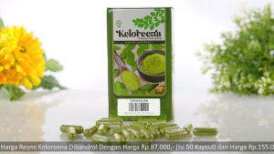 Keloreena Ekstrak Daun Kelor Kapsul Asli Original 100% Herbal Alami Tanpa Efek Samping Multikhasiat Halal BPOM