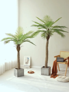 Artificial Coconut Tree Large Potted Simulated Palm Tree Outdoor Terrace Home Office Garden Decoration