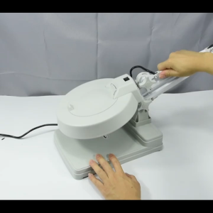 การขยายแสงสว่าง 2 ในหนึ่งเดียว แว่นขยาย 10X แว่นขยายเดสก์ท็อป แว่นขยายพร้อมไฟ LED ออปติคอล HD