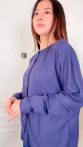 MODIS - Leonara RIB / PAKAIAN WANITA / ATASAN WANITA / BLUS / BLOUSE