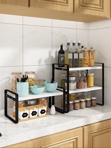 Rak Meja Stationery Desktop Storage Rak Buku Desktop Rak Dapur Desktop Rak Serbaguna Desktop Rak Serbaguna Besi Tahan Karat Penyimpanan Terbuka Waterproof - Lazada