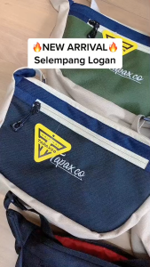 Tas Selempang Pria Wanita Tapaxco Logan Slingbag Casual Local Brand Kanvas Cordura