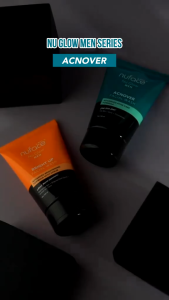 Nuface Nu Glow Men Facial Wash | Bright Up / Acnover Facial Wash | Skincare Fuji Pencuci Wajah | Face Wash | Pembersih Wajah | FUFUMISE