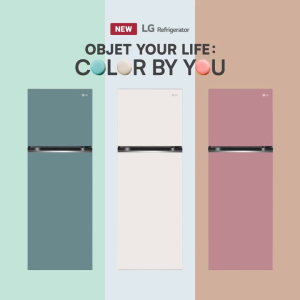 LG 360L Smart Inverter 2-Door Top Freezer Refrigerator Fridge Peti Sejuk 2 Pintu 冰箱 GN-B332PMGB GN-B332PPGB GN-B332PBGB with Multi Air Flow