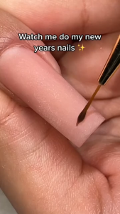 sticker foil gliter emas/silver untuk nailart//hiasan nailart hiasan kuku gliter