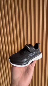 NEW SEPATU ANAK SEKOLAH LAKI-LAKI PEREMPUAN SKECHERS GO RUN HITAM PUTIH PREMIUM