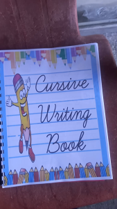 Ring Binded Cursive Writing Book Set 2: A Handwriting Improvement Tool