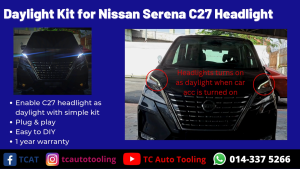 Daylight Kit for Nissan Serena C27 Headlight