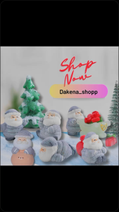 Ornamen Miniatur Natal Santa Claus Sinterklas DAKENA