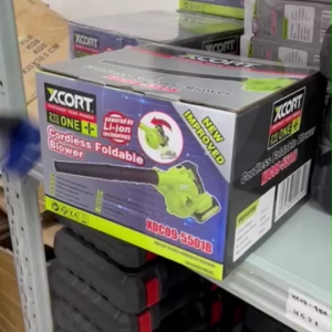 XCORT เครื่องเป่าลมและดูดฝุ่นไร้สาย ปรับความเร็วได้ 3 ระดับ หมุนปรับเครื่องได้ แบตเตอรี่ 21V 2000 mAh รุ่น XC9-5501