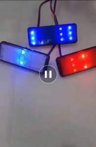 1 Pcs Lampu Led Mata Kucing Stop Lampu Rem Mata Kucing 2 Mode Universal