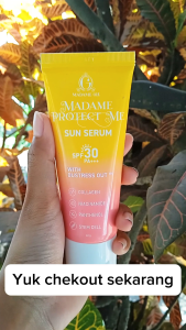 Review dan Panduan Penggunaan Sunscreen Skincare Madame Gie Protect Me SPF 30 PA+++