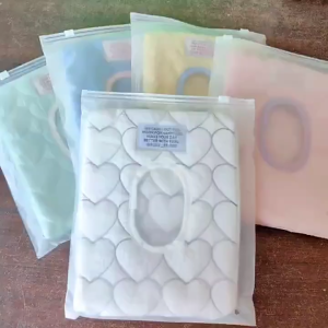 *SG SELLER* Reusable Cotton Wet Wipes Tissue Case|Portable Tissue Refill Travel Bag|Baby Wipes Removable Hanging Pouch