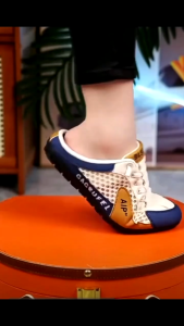 Summer Men's Half Shoes: A Guide to Korean Fashion Lazy Shoes & Breathable Rubber Slip-Ons