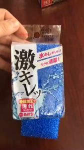 Mút rửa chén Siêu bền 2 mặt Aisen xuất xứ Nhật Bản KD001