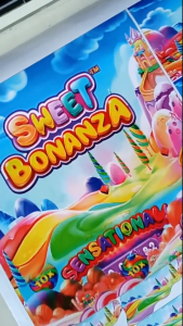 Stiker Sangkar Kosan Sweet Bonanza
