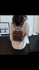 TAS RANSEL KULIT WANITA | 3 IN 1 | KOREAN STYLE