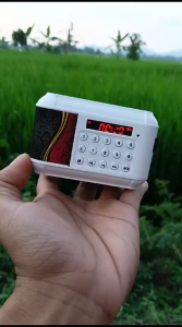 Masteran Kicau Burung Mp3 Hitam Speaker Pemasteran Speaker pikat Murai Batu Kacer cucak Ijo Love Bird Pleci Kenari Bluetooth Remote