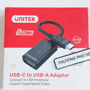 Cáp OTG Type C / USB C ra USB 3.1 (Unitek chính hãng) - dài 20Cm