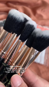 [10 PCS] Set Brush Marble Kuas Makeup Face and Eyes Blending Brushes