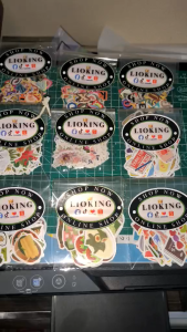 30+pcs Asorted Sticker ASIAN FOODS for Projects and Presentations