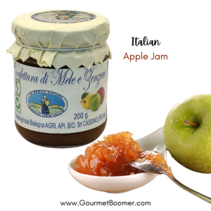Italian Apple and Ginger Jam 200Gms No Preservatives Artisanal