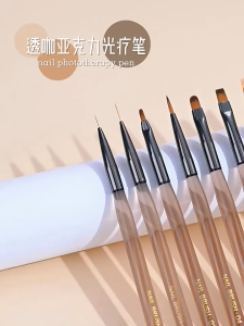 9pcs Nail Art High Quality Nail Art BrushJapanese Nail Art BrushKuas Nail Art