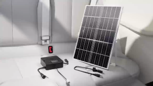 Solar Light Outdoor Lighting Lampu Solar LED  Project Solar Street Light Waterproof Auto On Solar AC Dual-charging Power Box Solar Light Set